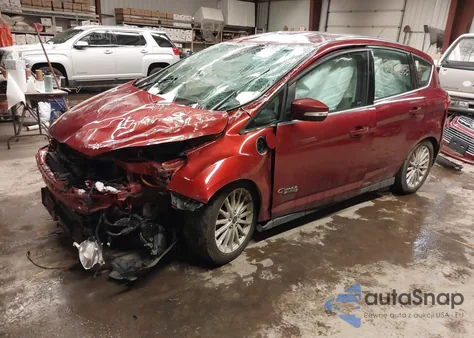 2016 Ford C-Max Energi Sel из США, поврежденный, VIN 1FADP5CU9GL116952